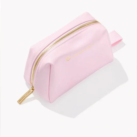 Kendra Scott Gold and Silver Filigree Ring and Pink Makeup Bag - Picture 5 of 6